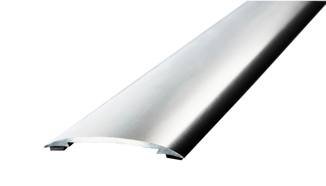 CHROME EFFECT DOOR THRESHOLD PEEL AND STICK 90CM