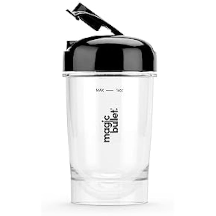 Magic Bullet Mini Juicer,Countertop Space-Saving,2 Feed Chute for Fruits and Vegetables,400W,16oz Cup,Compact Design,Black,MBJ50100AK,(Pack of 2)