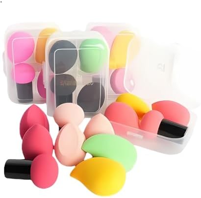 Esponja para Maquiagem, Pincel para Maquiagem, Kit de Esponjas Sa...
