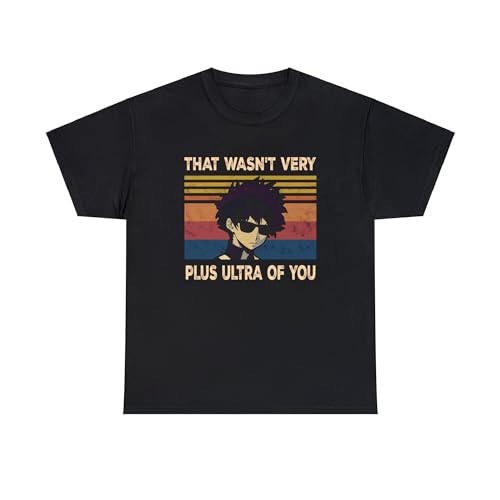 That Wasn't Very Plus Ultra of You Vintage Movie Shirt Unisex Black