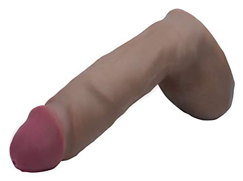 Godemichet double densité pour stimulation du point G et mains libres