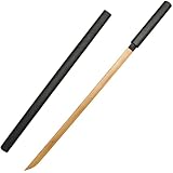 Cuchillo práctica bambú enfundado 100 cm,accesorios artes marciales Iai,Katana madera de entrenamiento,espadas de madera hechas a mano reales,espada práctica artes marciales Kendo,juguetes para niños