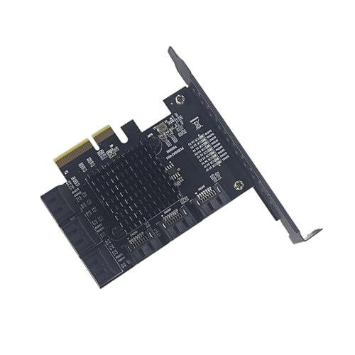 Tarjeta de expansión PCIe de intercambio en caliente con 9 puertos SATA de 6 Gbps