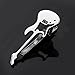 Men Music Note Tie Pin Clip Party Daily Life Piano Guitar Metal Necktie Clasp Tie Pinch Clip Buckle Fashion Jewelry Performan