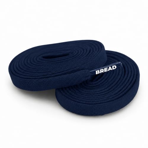 Image of Bread Elastic Shoelaces - Tie Once, Slip On Convenience - Premium Stretch Laces for Boots, Running Shoes, and Everyday Wear