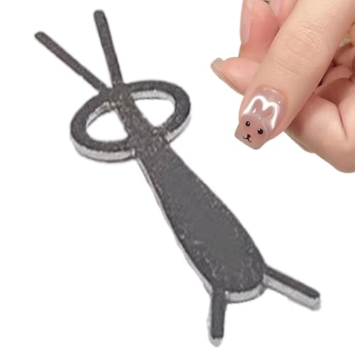 Outil magnétique pour ongles en forme de lapin – Outil de beauté portable pour studio salon de beauté à la maison en voyage