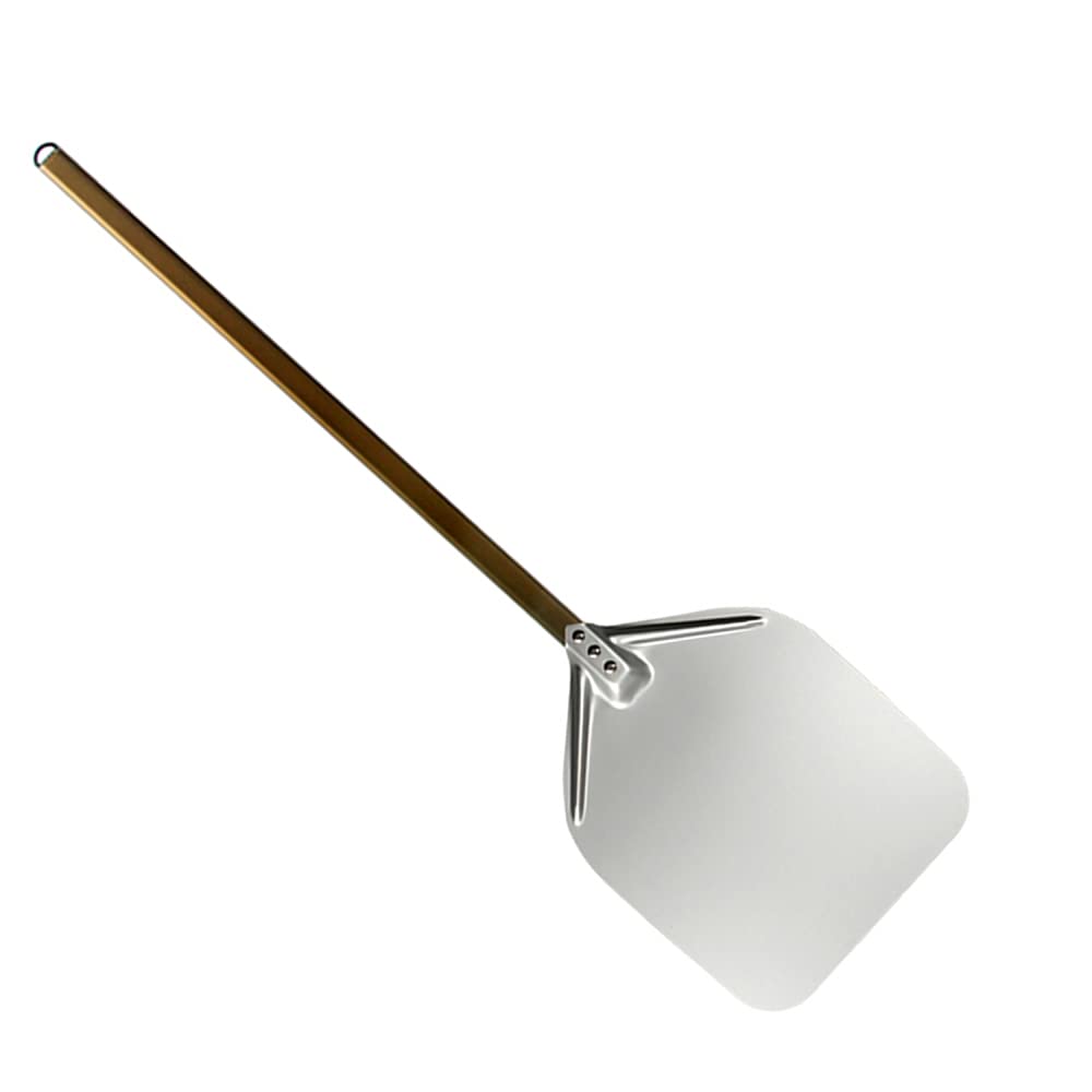 ACiyD Pala per Pizza, Pala per Pizza in Alluminio con Manico smontabile per cuocere Pane per Pizza Fatto in casa / 16 Pollici / 100 cm / 39 Pollici (16 Pollici 130 cm / 51 Pollici)