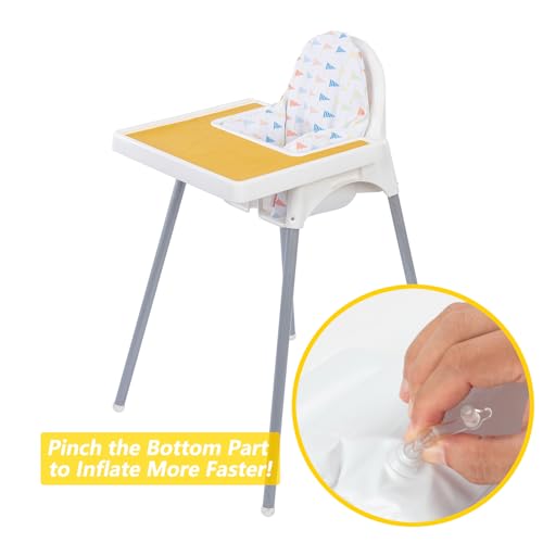 image for Dadouman Inflatable Supporting Cushion for IKEA Antilop High Chair, Ba