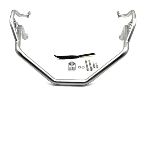 Curseurs de cadre X-ADV 750 en aluminium argenté supérieur pour motards exigeants