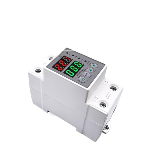 Relais de protection 230V sur rail DIN avec limiteur de courant 63A