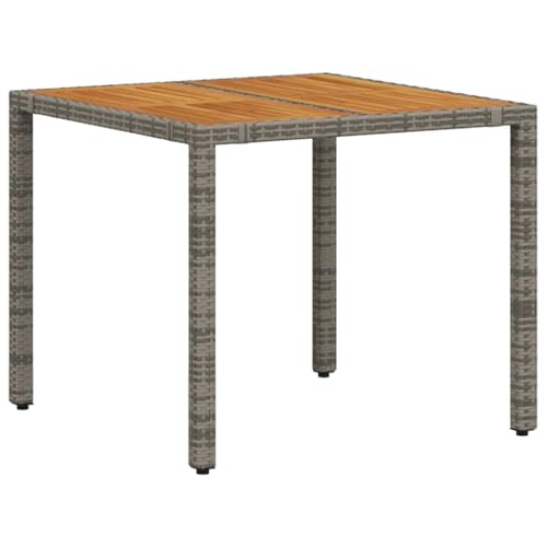 Ensemble table fauteuils de jardin poly rattan dossier inclinable extérieur