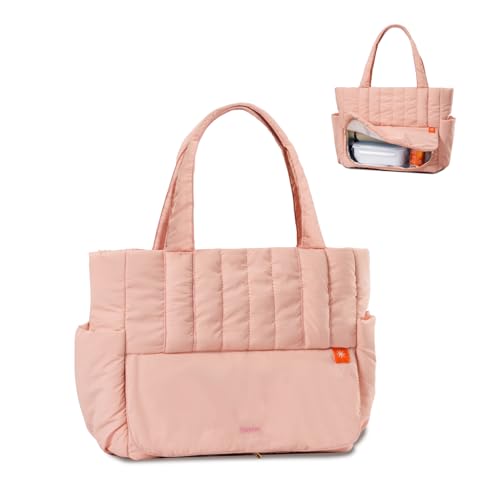 Image of Bayne Large Size Tote Bag with Lunch Compartment | Laptop Bags for Women Office Use | Waterproof Handbag for Women | Elegant Office Bags for Woman | Office Bag for Woman