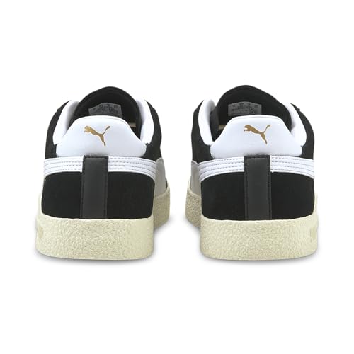 PUMA PUMA Unisex Club Sneaker, Puma Black, Womens 10