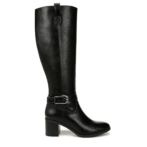 Life Stride Womens Legend Block Heel Riding Boot Knee High Boot Black 7 M by LifeStride - Used condition - Image 6