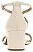 Michael Kors Women's Serena Flex Sandal, Light Cream, 8.5