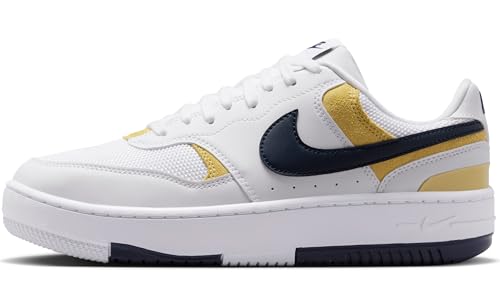 Nike Gamma Force Women's Shoes (HJ5997-101, White/Soft Pearl/Saturn Gold/Obsidian)