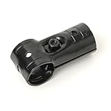 NTY メタルジョイント NTY-1B ブラック Φ28mm用 (イレクターメタルジョイントのHJ-1と互換性あり) 組立て パイプ ラック T字 3方向 ジョイント (1)