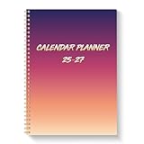 Monthly Planner 2025-2027, 2025 Calendar 36 Months, January 2025 - December 2027, 8.5' x 11', 3 Years Academic Planner Hard PVC Cover with Spiral Bound, Perfect for School & Office for Women & Men
