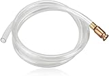 【Aplicaciones amplias】La manguera de la bomba se adapta para transferir agua, diésel, gasolina y otros líquidos. Práctico extractor de aceite para combustible, bomba de transferencia ideal para cambiar el agua del acuario. Manguera de agitación limpia para bombear agua de lluvia.