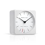 BERING Damen und Herren Alarmclock Funk Movement - Home Decor Collection mit Kunststoff Glas – Bild 3