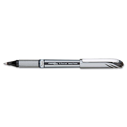 Bolígrafo Pentel EnerGel BL27A tinta negra 0.7 mm miniatura 1