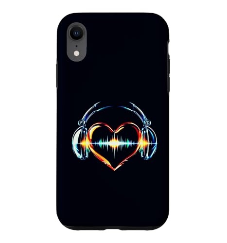 �w�b�h�z�� �n�[�g�r�[�g ���y���D�� DJ Sound Wave �X�}�z�P�[�X iPhone XR �p