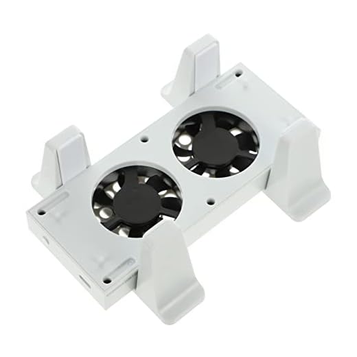 Adjustable Dual Fan Cooling Base for Xbox