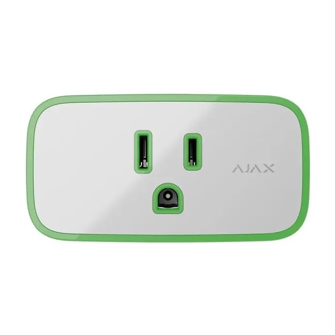 Socket Type B Jeweller Smart Wireless Wall Plug White Model 88912 34 WH3 NEMA 5-15 Smart Socket with