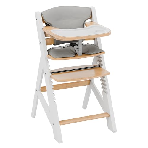 Tulano Morsel 40 Kinderhochstuhl Holz – Mitwachsender Hochstuhl Baby 4in1 – Hochstuhl mit Tisch – 11-fach Verstellbar – Für Kinder ab 6 Monate bis 12 Jahre – Belastbar bis 40 kg – Eiche Weiß Tulano Morsel 40 Kinderhochstuhl Holz – Mitwachsender Hochstuhl Baby 4in1 – Hochstuhl mit Tisch – 11-fach Verstellbar – Für Kinder ab 6 Monate bis 12 Jahre – Belastbar bis 40 kg – Eiche Weiß