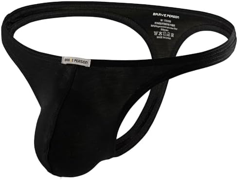Summer Code Men's Thong G-String Underwear Soft Stretch Comfortable Briefs