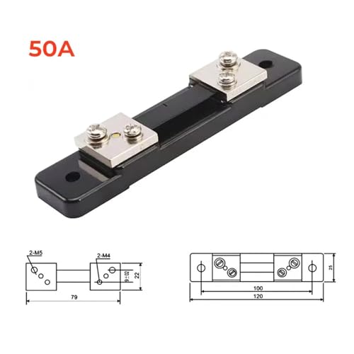 Shunt FL-2B 50A pour éviter la surchauffe de votre ampèremètre numérique - 2