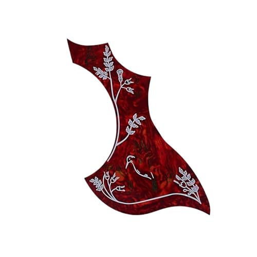Pickguard amovible guitare en forme d'aile protection acoustique