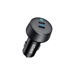 Anker 40W 2-Port PowerIQ 3.0 USB C Fast Charging Car Charger