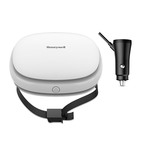 Image of Honeywell Move Pure3 Car Air Purifier, Hepa filter & Formaldehyde which removes 99.9% dust & smoke, CADR upto24 m /h with 3xUSB ports, 2 Years Manufacturer Warranty