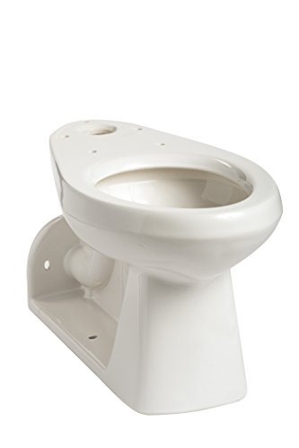 Mansfield Plumbing 151 Quantum Elongated Front Back Outlet ADA Height (Toilet Bowl ONLY), White