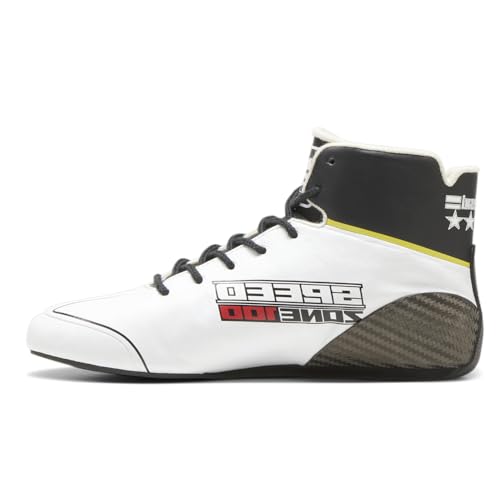 PUMA Mens Scuderia Ferrari Ja Speedcat Pro Lace Up Sneakers Shoes Casual - White3