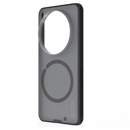 Image of Nillkin Case for Vivo X300 Ultra (6.82 inch Inch) Super Frosted Shield Pro Magnetic Hard Back Soft Border (PC + TPU) Cover Raised Bezel Camera Protect Transparent Black Color