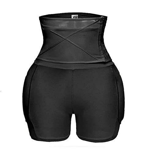 Culotte rembourrée taille haute avec gaine hanches et ventre plat