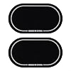 Bass Drum Pedal Patch Protects Drumhead from Wear, Increases Attack for Better Sound (Black Double Pedal) #2