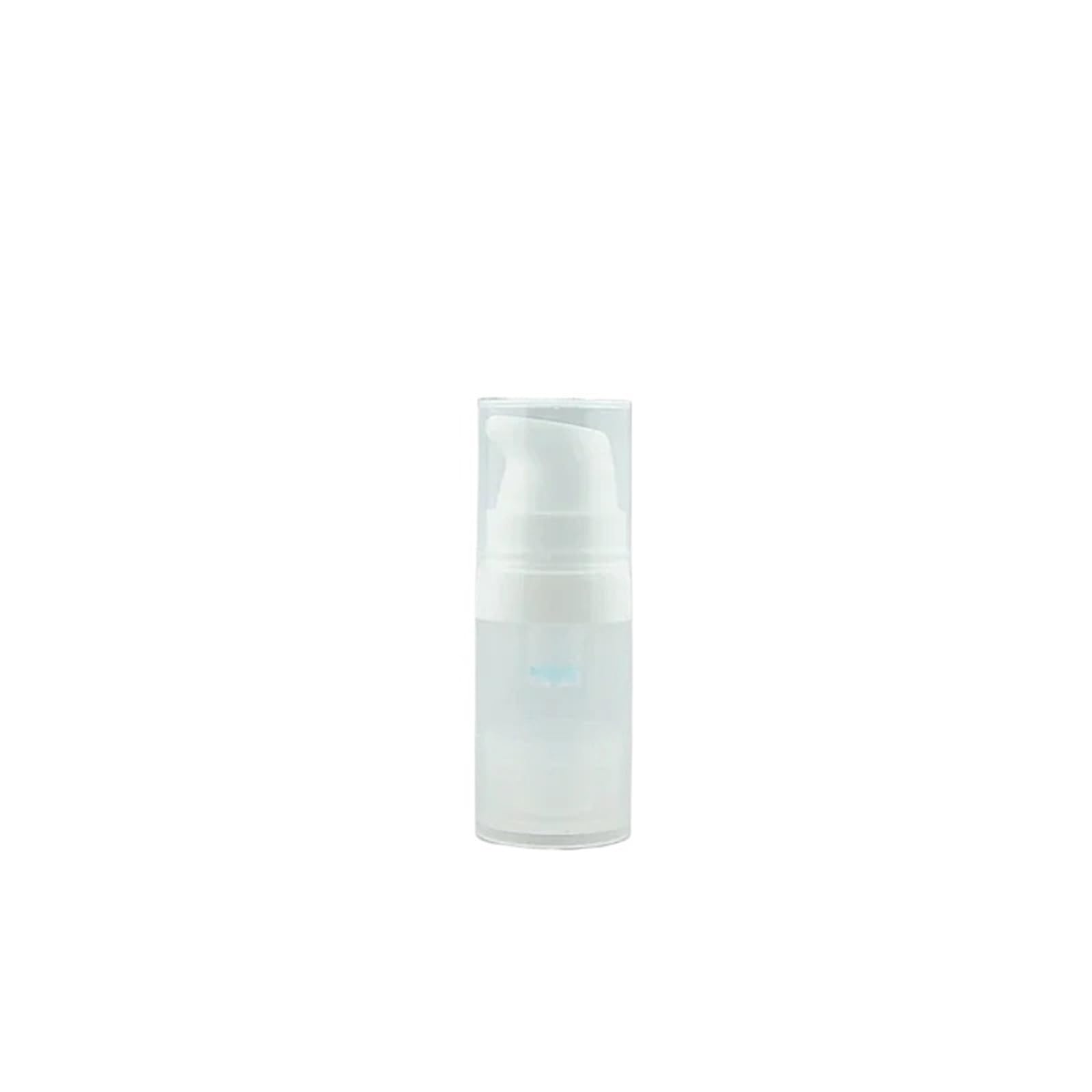 SKPVPOKOYL 3Pcs Press Type Vacuum Cosmetics Plastic Bottles For Travel Sample Bottles(5ml White 3Pcs)