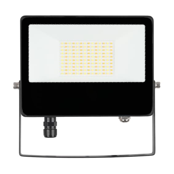 SILVER ELECTRONICS Proyector FORGE MULTIPLEX negro 3CCT+3 vatajes 200/150/100W IP65 110º 30.000h