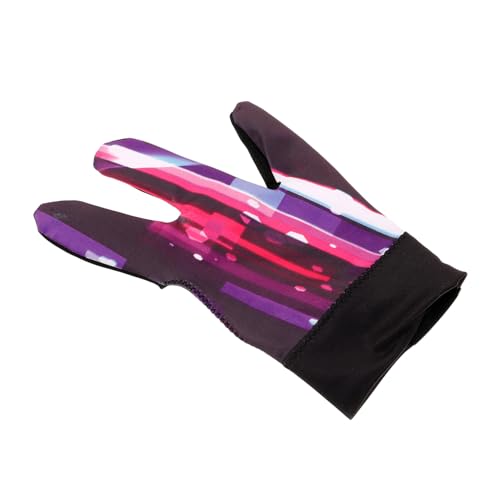 HANABASS Elastic Billiards Gloves for Pool Snooker Left Hand Men's Training Gloves