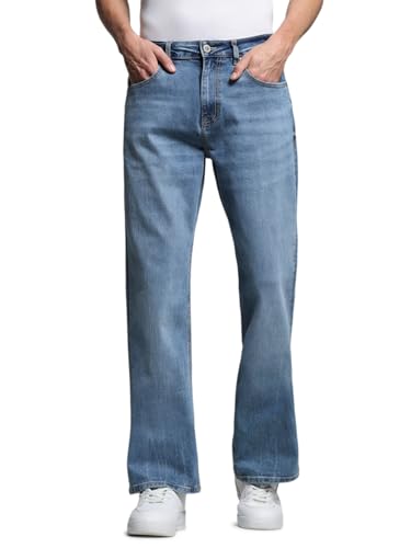 Image of Jack & Jones Men's Regular Fit Jeans | Low Rise | Jeans for Men