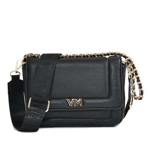 Bolsa Feminina Via Marte Shoulder Bag Média Preto - U