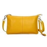 DIMENSIONI: 24 x 1 x 14 cm, Portatile e leggera per l'uso quotidiano, spazio sufficiente per banconote, telefoni cellulari, rossetti.