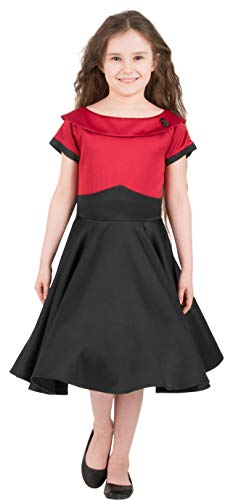 BlackButterfly Kids 'Valerie' Vintage Clarity 50's Girls Dress2