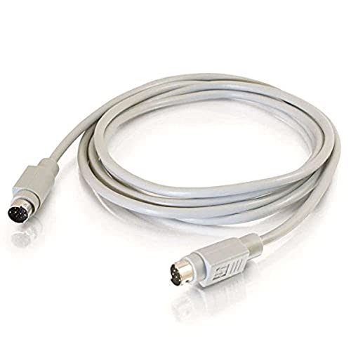 10ft 8-pin Mini Din M/M Serial Cable by C2G - Image 2