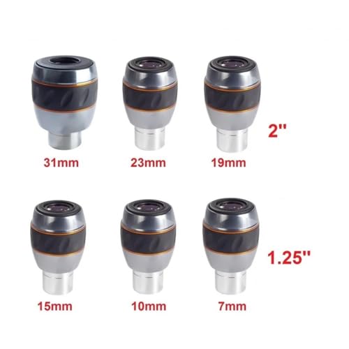 Ocular de 1,25 pulgadas y 10mm gran angular de 82 grados para telescopios 2
