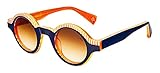 etnia barcelona Nicht Polarisiert Sonnenbrillen Etnia Barcelona THE EINSTEIN Orange Blue/Orange Brown Shaded 44/25/147 Unisex