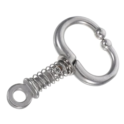 Happyyami Bull Nose Ring Comfortable Cattle Piercing Tool for Livestock Management Durable Design for Improved Farm Control Cow Friendly Handling Accessory